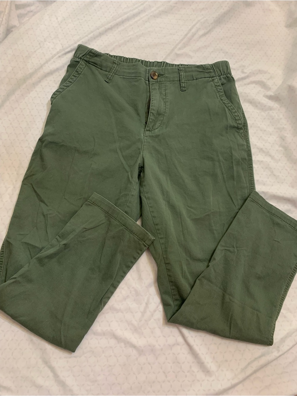 Old Navy Women's Olive Green Chinos